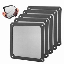 PC Cooler Fan Filter PVC Magnetic Computer Mesh Frame Dust Filter Dustproof