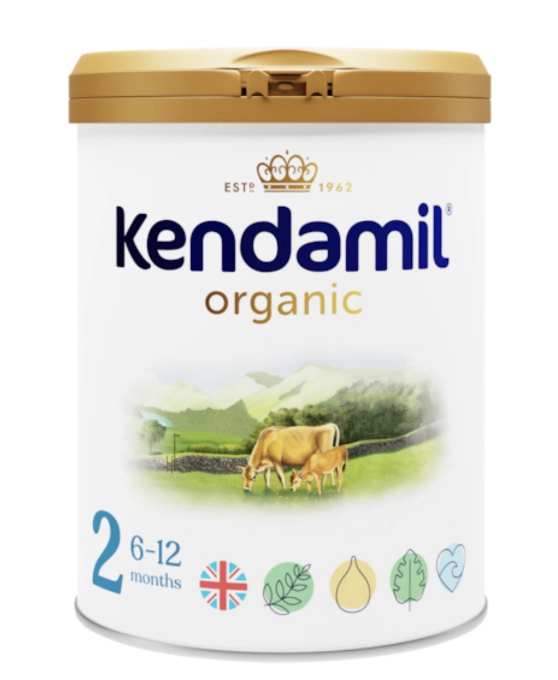 Kendamil Organic Stage 2 Follow On Milk 800G