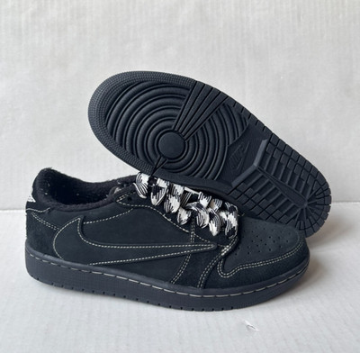 Jordan 1 Retro Low OG SP x Travis Scott Black Phantom Size 6.5