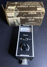 Sears SWR / Field Strength Meter Model 613576 for Ham CB Radio Antenna