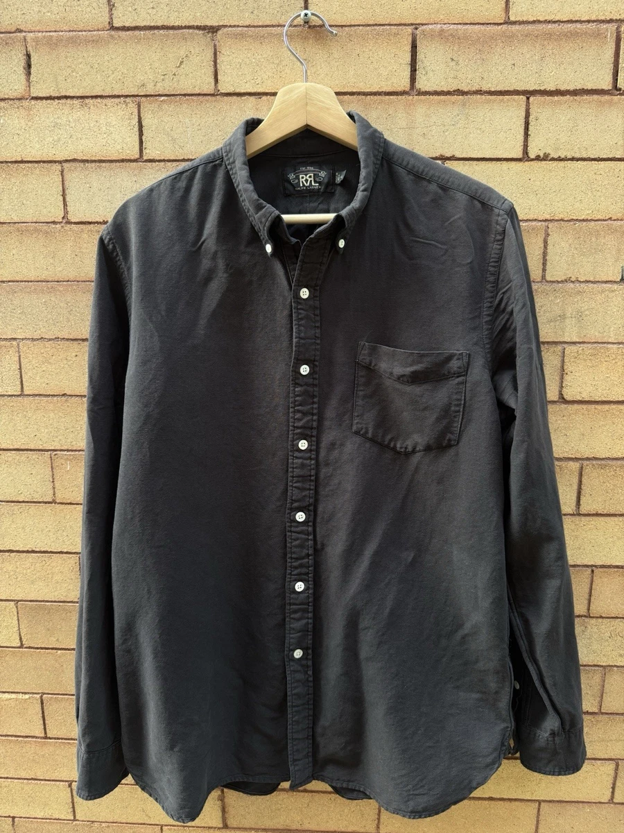 RRL 墨黒長袖シャツ RRL Black Shirts for Men for sale | eBay