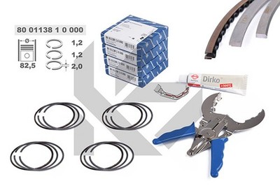 Kolbenringsatz boxET   service kit ET ENGINETEAM R1010500KS für VW PASSAT CC B6
