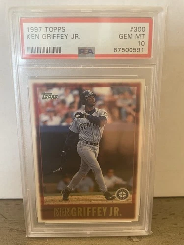 1997 Topps - Ken Griffey Jr #300 PSA 10