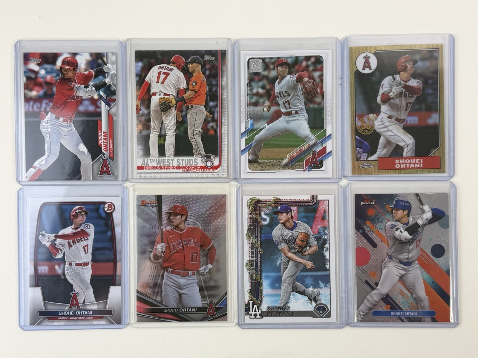 Shohei Ohtani 40 Card HUGE LOT Inserts, Parallels, And More Dodgers & Angels