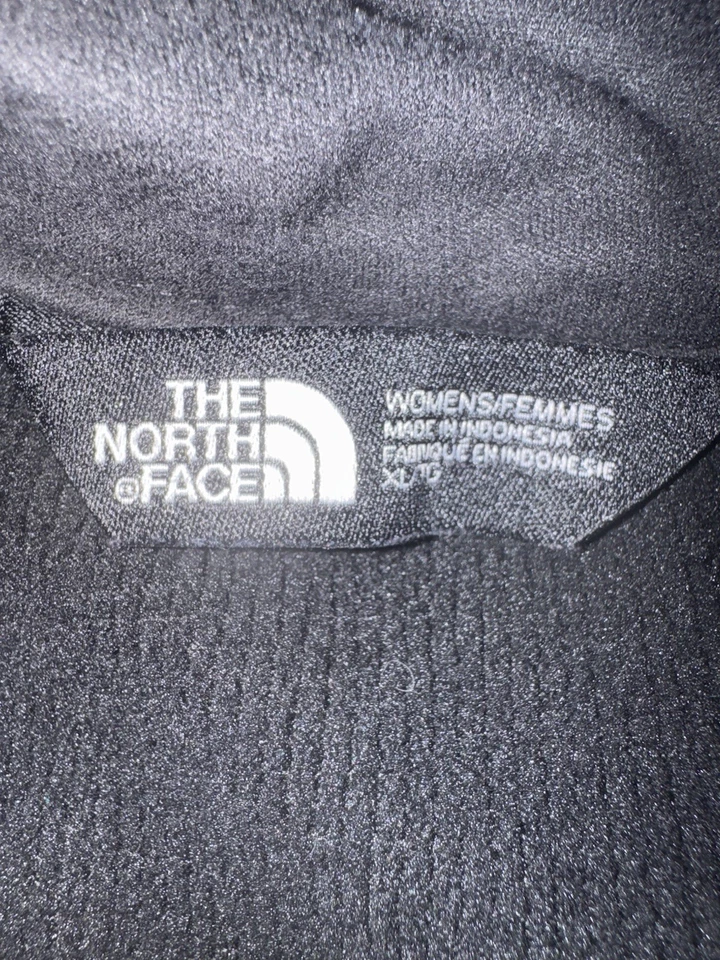 Chaleco sin mangas The North Face para mujer XL negro cremallera completa logotipo cintas Foto 4 de 4