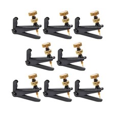 8 Pcs Violin Fine Tuner Set, Tailpiece Tuners for 4/4 Violin, Easy Installation
