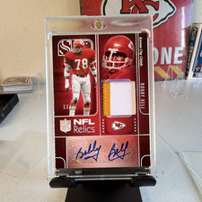2025 Panini Silhouette Bobby Bell Kansas City Chiefs Auto Patch #NRA-BBL