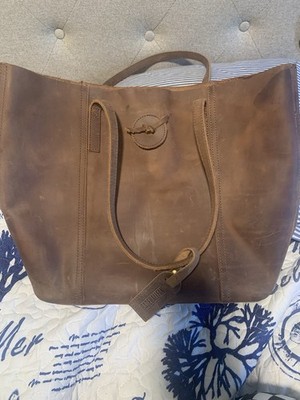 BaseballFan Large Size Super Quality Vintage Cowhide Baseball Glove Leather Tote