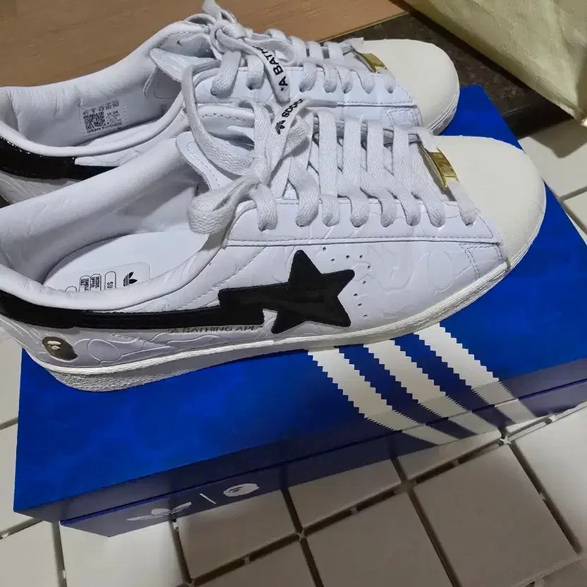 Adidas BAPE Superstar Sneakers 265 Size thumbnail 8