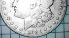 1881-O Morgan Silver Dollar - Exact Coin Photographed