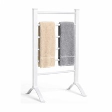 NEW! Portable Aluminium Electric Towel Rail Warmer with 6 Heated Bars
