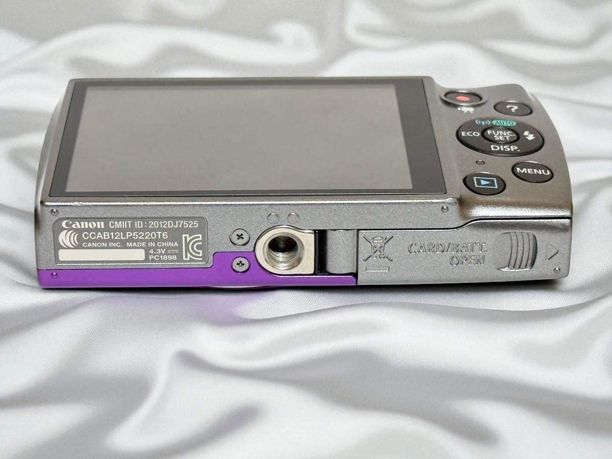 ★美品★ Canon PowerShot A3500 IS パープル Mint] Canon PowerShot A3500 IS 16.0MP Digital Camera Purple