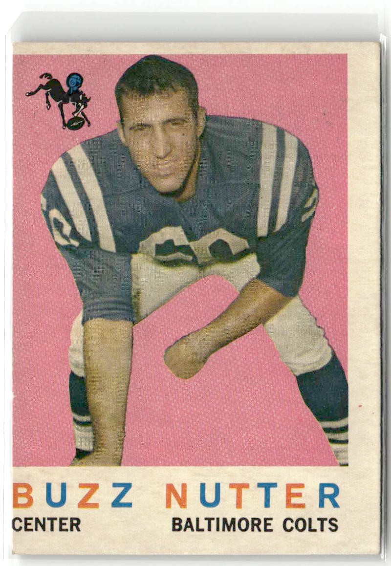 1959 Topps #78 Buzz Nutter