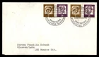 Mayfairstamps Germany FDC 1961 Queen and Gutenberg First Day Cover aaz_72051