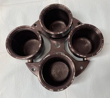 Thermo Sorvall Heraeus Legend RT Centrifuge Rotor W/4 Swing Tube Adaptor Buckets