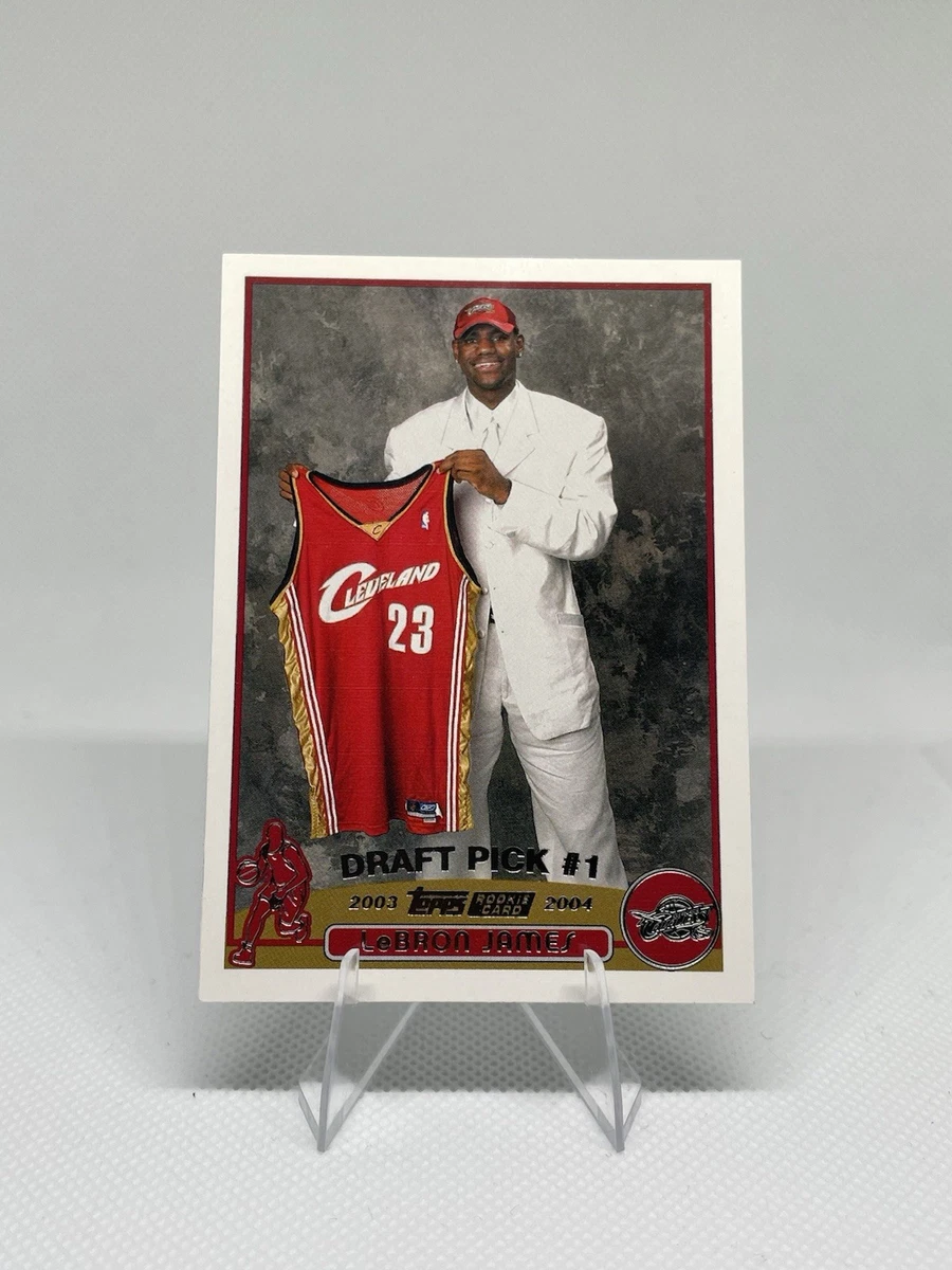 Topps LeBron James Basketball 2003-04 Season Sports Trading Cards