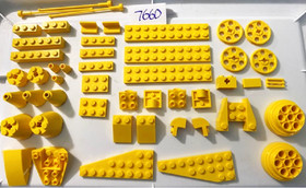 LEGO SW: Ep. 1 NABOO N-1 STARFIGHTER & VULTURE DROID Set 7660 w/ Minifigs *USED*