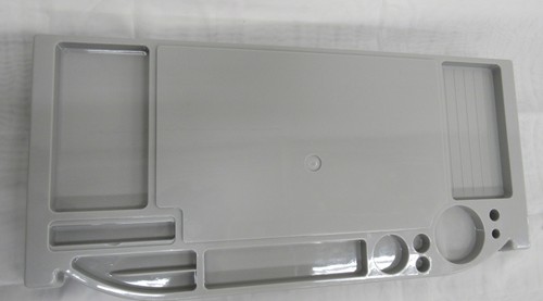 Smart Home Desk Top Computer Organizer Stand in Grey - Picture 2 of 6