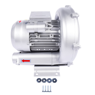 Neu Seitenkanalverdichter Gasringverdichter Vakuum 130 Druck mbar 370 Watt 53 dB