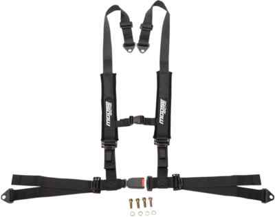 Sicherheitsgurte Moose Utility 2X2 Vierpunkt UTV schwarz