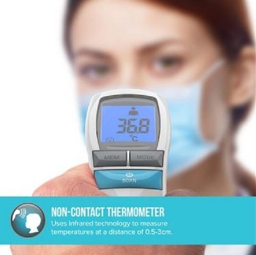 HoMedics No-Touch Infrared Digital Thermometer with 2 Year Manufactures Warranty - Picture 4 of 8