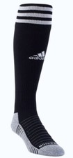 ADIDAS Copa Zone Traxion OTC Black White Soccer Socks Mens Youth M fits Sz 5-8.5
