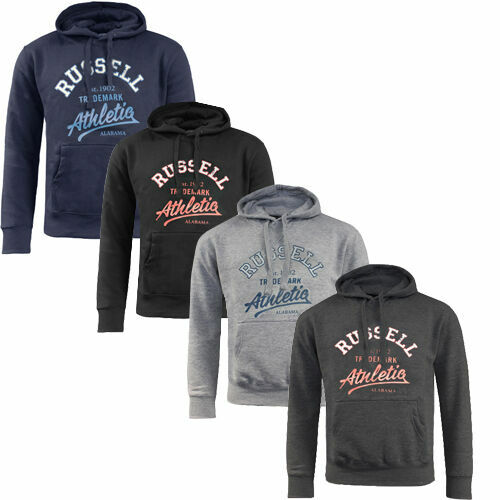 Vintage 80s Russell Athletic Men's Hoodie Size XL Sweatshirt Made