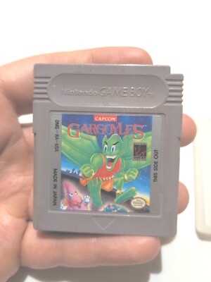 Gargoyle's Quest (Nintendo Game Boy, 1990) Authentic Cart Gameboy & Case 