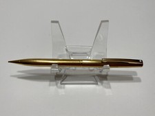 SHEAFFER WHITE DOT GOLD ELECTROPLATED MECHANICAL PENCIL MADE IN USA