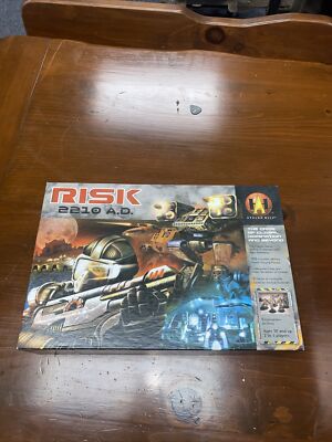 Risk Ebay Risk 2210 AD Board Game Original Large Box Edition Avalon Hill Hasbro ...