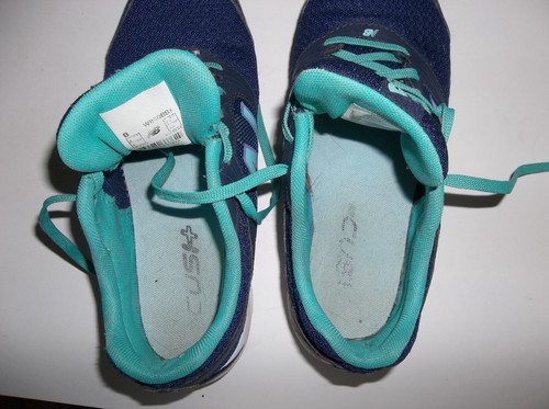 New Balance™ 850 v1 Running Training Shoes Navy Blue/Teal ~ W850BB1 ~ Women Sz 8 - Picture 4 of 5