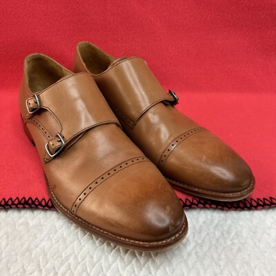 Warfield & Grand Double Monk Strap Cap Toe Men's Size 10 Leather Dress Shoes | eBay Warfield & Grand Double Monk Strap Cap Toe Men's Size 10 Leather Dress Shoes | eBay