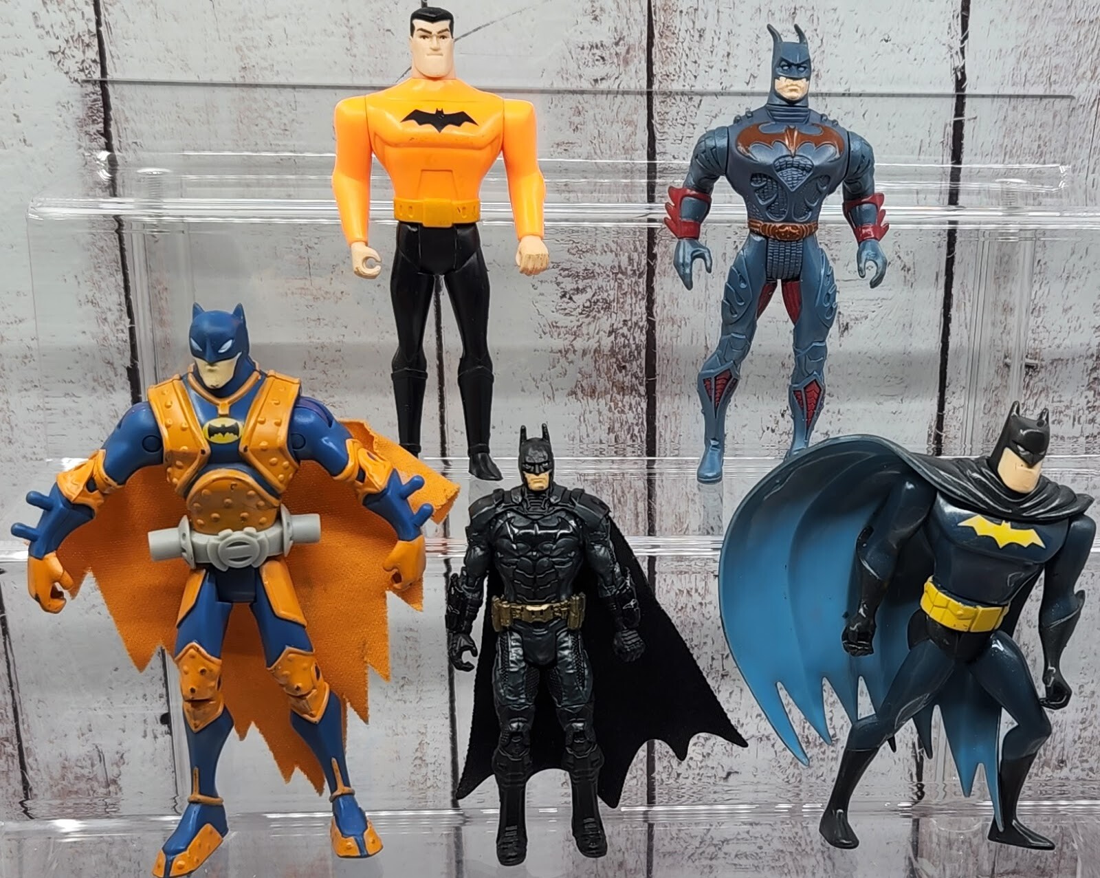 Batman The Dark Knight Toy Figure Lot DC Universe Cape Crusader The Bat BM#1-image