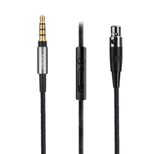 Nylon Audio Cable with mic For beyerdynamic DT1990 PRO DT1770 PRO DT 770 PRO X