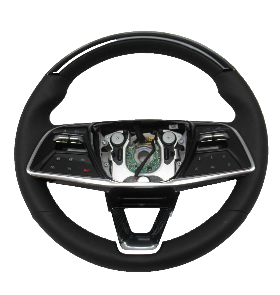 Black Steering Wheel V Sport Shifter Heather Crash Super