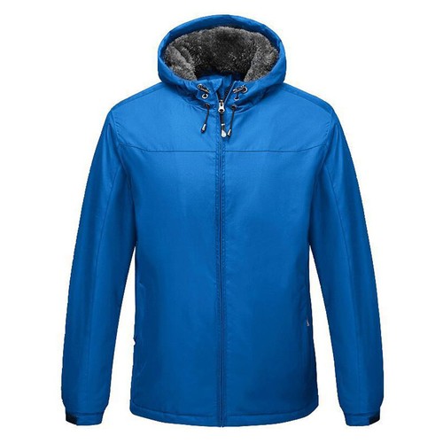 Men Fit Fleece Lined Jacket Windbreaker 