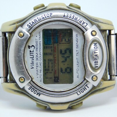 Global Assistive Devices Ink. Vibra Lite3 Digital Men's Watch Sz