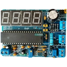 Voltmeter DIY kit Multi-function high accuracy AC/DC Digital Voltmeter Module-