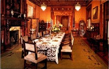 Henry Morrison Flagler Museum Banquet Palm Beach FL VTG Postcard Unposted A8