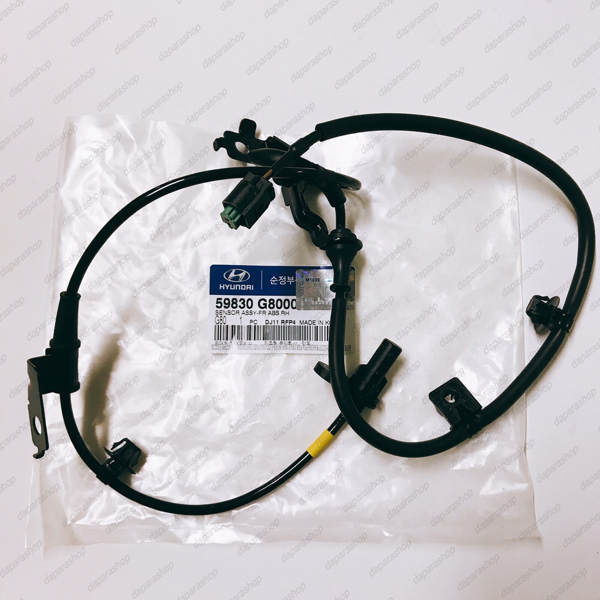 59830 G8000 Genuine SENSOR ASSY-FR ABS.RH For KIA | eBay 59830 G8000 Genuine SENSOR ASSY-FR ABS.RH For KIA | eBay
