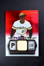 2013 Topps Tribute Baseball Retired Remnants Relic Roberto Clemente Bat #/10