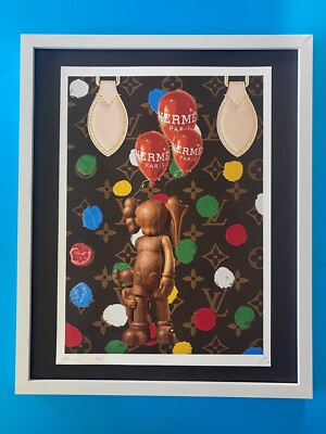 #ad Death NYC LG Framed 16x20in Pop Art Original Certified FASHION 1 $275.00