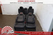 Jdm 08-14 Subaru Wrx Sti Seats Oem Premium Leather Version 10 Sti Sedan