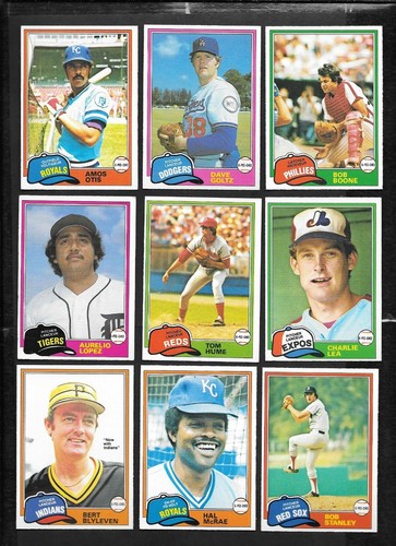 1981 OPC 81 O PEE CHEE TOPPS MLB BASEBALL CARD GRAY BACK 251-374 SEE LIST - Picture 80 of 247