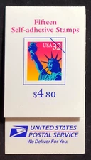 Scott #BK259 (3122) 32¢ Statue of Liberty Booklet of 15 Stamps - MNH