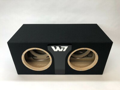 JL Audio 10w7AE dual sealed sub box SPECIAL EDITION with black