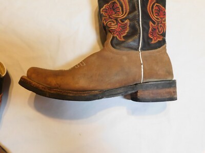 Johnn Whaynee Ostrich Cowboy Boots Mens 28 MX Brown Snip Toe Western Exotic 294L0316.jpg?v=1755210688&  main image 3
