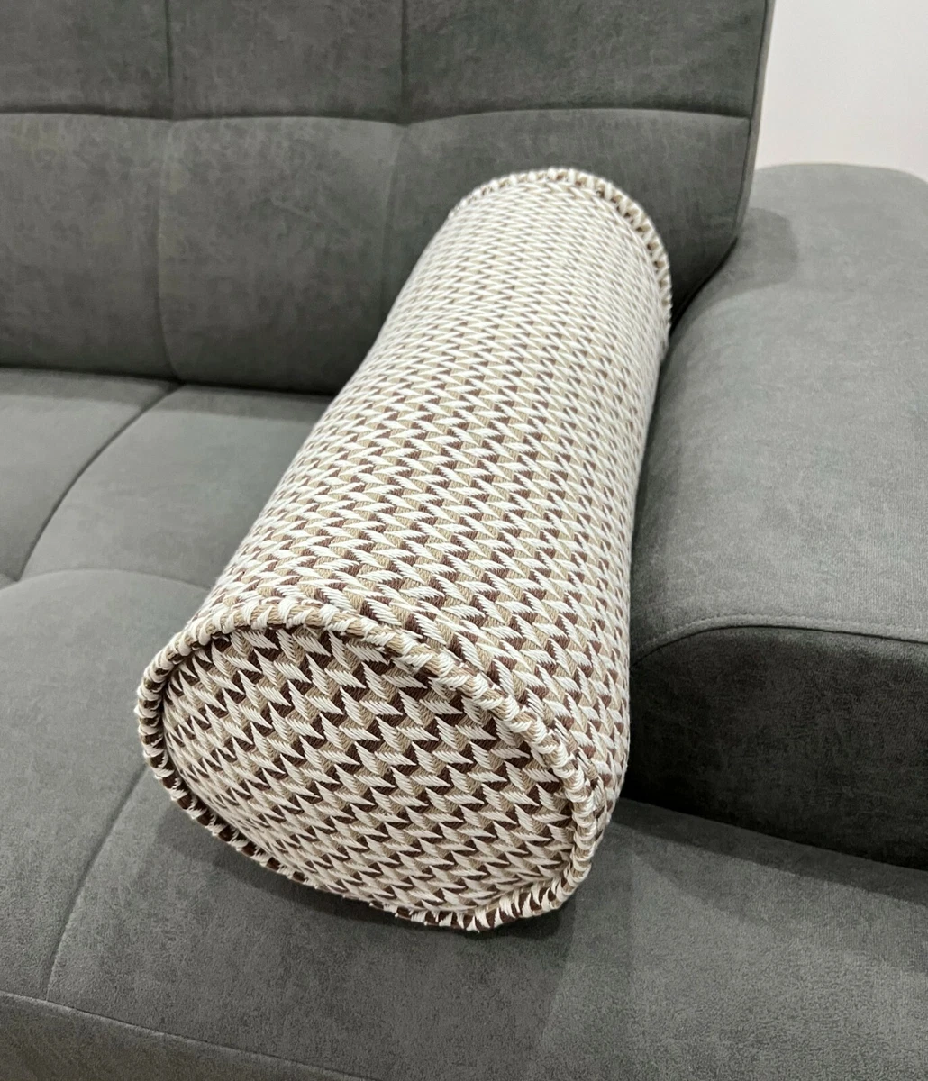 Bolster Pillow Cover Cotton Bolster Decorative Woven Soft Boho