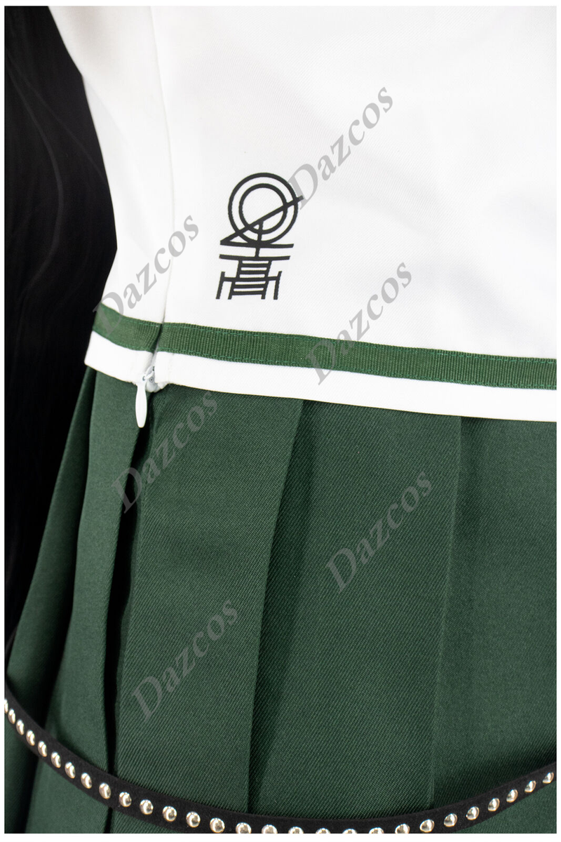 DAZCOS Damen Cosplay Kostüm – Powder-Outfit Mit Hose, Oberteil, Gürtel & Zubehör Für Halloween