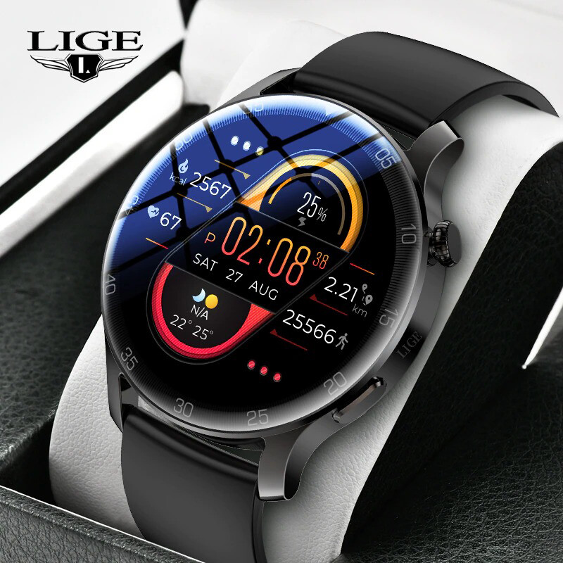 Lige Ios Smart Watches 2021 LIGE Smart Watch For Android IOS Phone